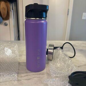 Iron flask 18 ounce wide mouth water bottle